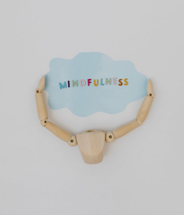 Abstract composition representing inner balance and body harmony